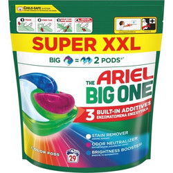 Ariel The Big One Color Απορρυπαντικό Πλυντηρίου σε Κάψουλες για Χρωματιστά 29 Πλύσεις