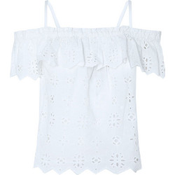 Pepe Jeans Nolita Γυναικείο Καλοκαιρινό Top Λευκό PL303985-803
