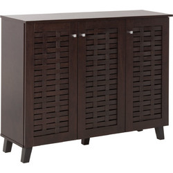 B2BMarkt Παπουτσοθήκη Ξύλινη Prody Wenge M115xΠ34xΥ89cm 0521194