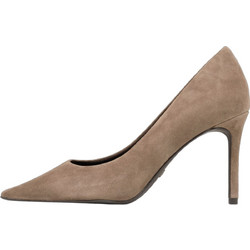 Tamaris Γόβες Suede με Τακούνι Στιλέτο Μπεζ 1-22480-42-378
