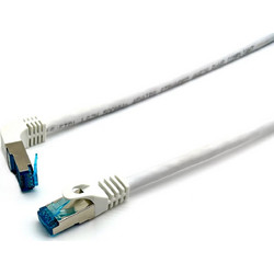Equip S/FTP Cat.6a Καλώδιο Δικτύου Ethernet 1m White 605800