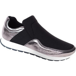 Safe Step Γυναικεία Sneakers Μαύρα Ασημί 4113-51-19