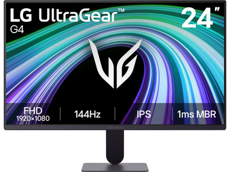 LG UltraGear 24G411B-B IPS HDR Gaming Monitor 23.8" 1920x1080 FHD 144Hz 5ms
