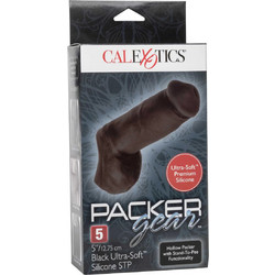 CalExotics Packer Gear Ρεαλιστικό Dildo με Όρχεις 12.75cm Καφέ
