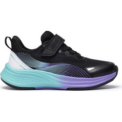 Clarks Παιδικά Sneakers Μαύρα Μωβ Τιρκουάζ 26189649