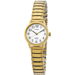 Timex Γυναικείο Ρολόι με Χρυσό Μεταλλικό Μπρασελέ TW2V06000