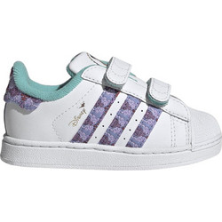 Adidas Superstar II Παιδικά Sneakers Λευκά Βεραμάν Μωβ KJ7476