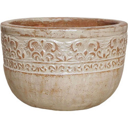MarHome Κασπώ Δαπέδου Πήλινο Εκρού 54x36cm 06-21275-L