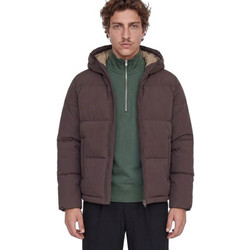 Jack & Jones Ανδρικό Μπουφάν Χειμωνιάτικο Puffer Καφέ 12303930