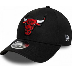 New Era 940MC NBA Side script 9FORTY Ανδρικό Καπέλο Jockey Snapback Υφασμάτινο Μαύρο Κόκκινο 60915873