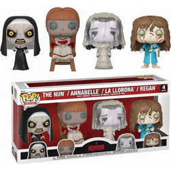 Funko Pop! Movies Warner Bros Horror 4-Pack The Nun / Annabelle / La Llorona / Regan