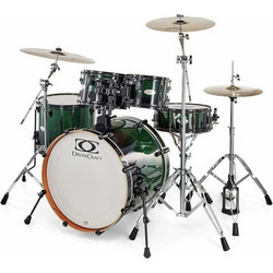 Drumcraft Series 4 Standard Sherwood Green Fade Bundle