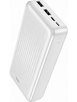 Borofone BJ78A Power Bank 20000mAh 10W με 2 Θύρες USB-A White