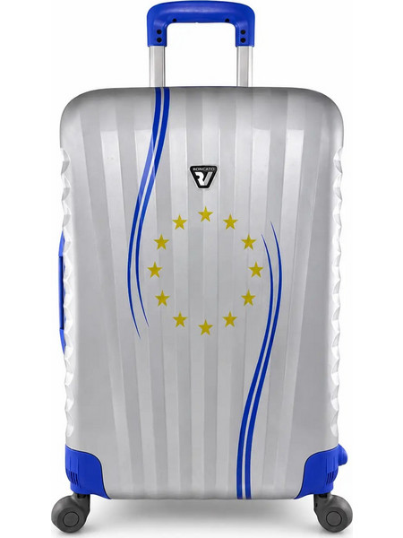 Roncato 5022000 Βαλίτσα Μεγάλη 70x43x20cm με 4 Ρόδες Ασημί