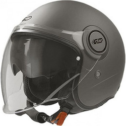 Garibaldi G21 Sunvisor Matt Titanium Grey Κράνος Μηχανής Jet