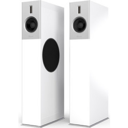 Burmester B38 Ζεύγος Ηχείων Hi-Fi Δαπέδου 25W White