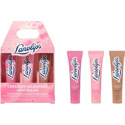 Lanolips Milkshake Lip Balm Tube με Χρώμα 3x4gr