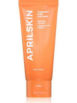 Aprilskin Carrotene IPMP Quick Dry Pore Tightening Clay Κρεμώδης Μάσκα Προσώπου για Καταπράυνση 100gr