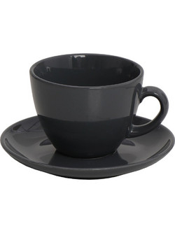 Espiel Jumbo Κούπα Πορσελάνης Μαύρη 350ml