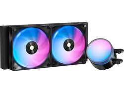 Ocypus Delta L24 V2 Black Υδρόψυξη CPU 120mm ARGB για Socket AM4 / 1200 / 1700 / AM5 / 1851 / 115x