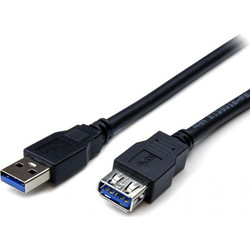 Powertech CAB-U123 Καλώδιο USB-A Male 3.0 to USB-A Female 1.5m Black