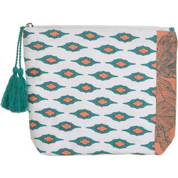 Ble Resort Collection Γυναικείο Νεσεσέρ Παραλίας Λευκό