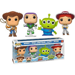 Funko Pop! Animation Toy Story 4-Pack Woody / Buzz Lightyear / Alien / Jessie