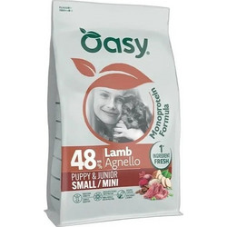 Oasy Monoprotein Puppy & Junior Small & Mini with Lamb 800gr