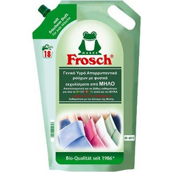 Frosch Μήλο Υγρό Απορρυπαντικό Πλυντηρίου Οικολογικό 22 Μεζούρες 1.5lt Refill