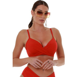 Bluepoint Bikini Top με Ενίσχυση Κόκκινο 26066098E-07