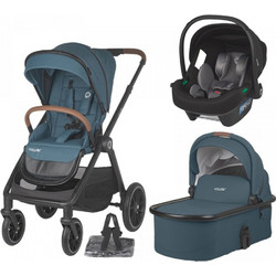 Smart Baby Aspen Καρότσι Μωρού 3 σε 1 Ocean Blue