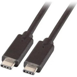 EFB Elektronik USB-C to USB-C 0.5m Black K5283-5ASW.05
