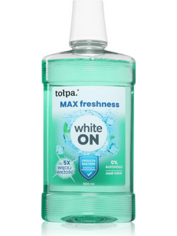 Tolpa On White Max Freshness Στοματικό Διάλυμα για Λεύκανση 500ml