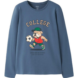 Name It College Παιδικό T-Shirt Μακρυμάνικο Μπλε 13224969