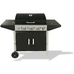 Ravanson GO-4 Ψησταριά Υγραερίου με 5 Εστίες 13.3kW Επιφάνειας 60.5x39cm