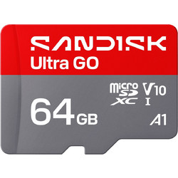 Sandisk Ultra GO microSDXC 64GB Class 10 U1 V10 UHS-I A1 140MB/s