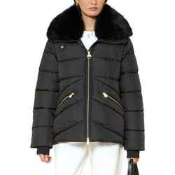 Barbour Γυναικείο Μπουφάν Χειμωνιάτικο Puffer Μακρύ Μαύρο LQU1938-BK11
