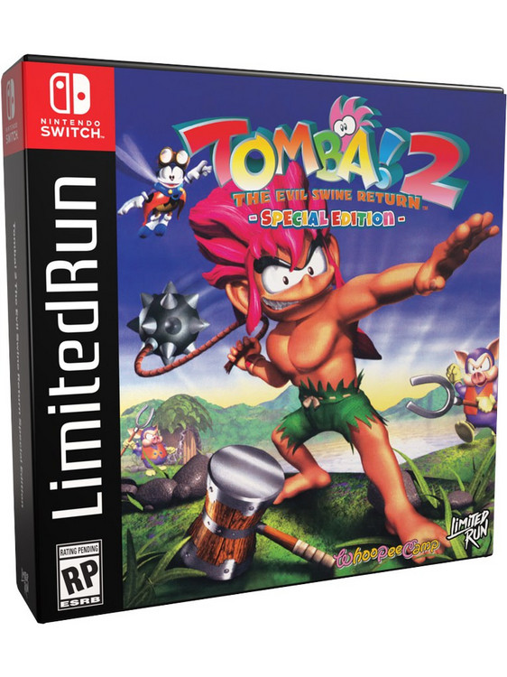Tomba! 2: The Evil Swine Return Remastered Nintendo Switch