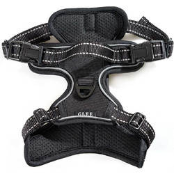 Glee Saddle Σαμαράκι Σκύλου Γιλέκο Anti-Pull Μαύρο Small