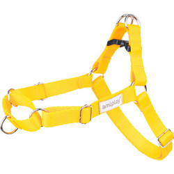 Amiplay Easy Go-Samba Σαμαράκι Σκύλου Ιμάντας Κίτρινο XL