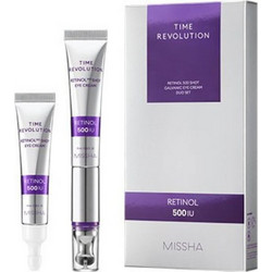 Missha Time Revolution Retinol 500 Shot Eye Cream Set