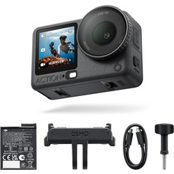 DJI Osmo Action 6 Bundle Action Camera 360° Υποβρύχια με WiFi και Οθόνη 2.32" Μαύρη