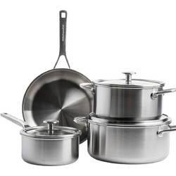 KitchenAid Σετ Μαγειρικά Σκεύη από Ανοξείδωτο Ατσάλι 4τμχ CC004914-001