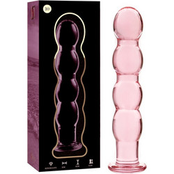 Ibiza Nebula Series 10 Borosilicate Πρωκτικό Dildo 16cm Ροζ