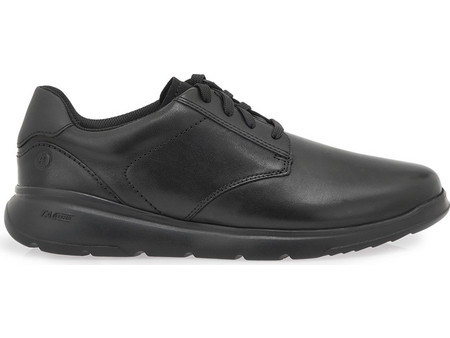 Clarks Lifton Ανδρικά Σκαρπίνια Derby Δερμάτινα Μαύρα 26183698