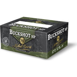 Nobel Sport Buckshot HP Φυσίγγια Δράμια 12Cal 70mm 12βολα 46gr 10τμχ