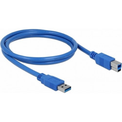 DeLOCK 82581 Καλώδιο USB-A Male 3.0 to USB-B Male 3m Blue