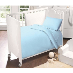 MayHome Light Blue Βρεφικό Μαξιλάρι Ύπνου Υποαλλεργικό 40x30cm