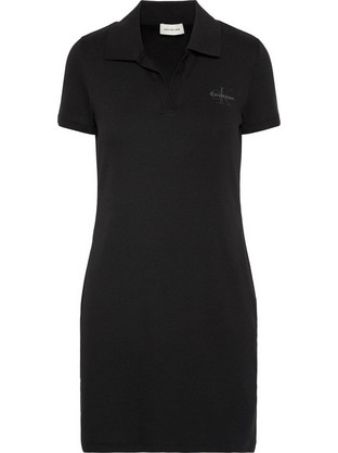 Calvin Klein Mini Καλοκαιρινό Καθημερινό Φόρεμα Μαύρο LV047G237G