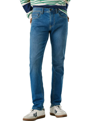 Pepe Jeans Ανδρικό Τζιν Παντελόνι Ελαστικό Slim Εφαρμογή Μπλε PM2073894AG-000